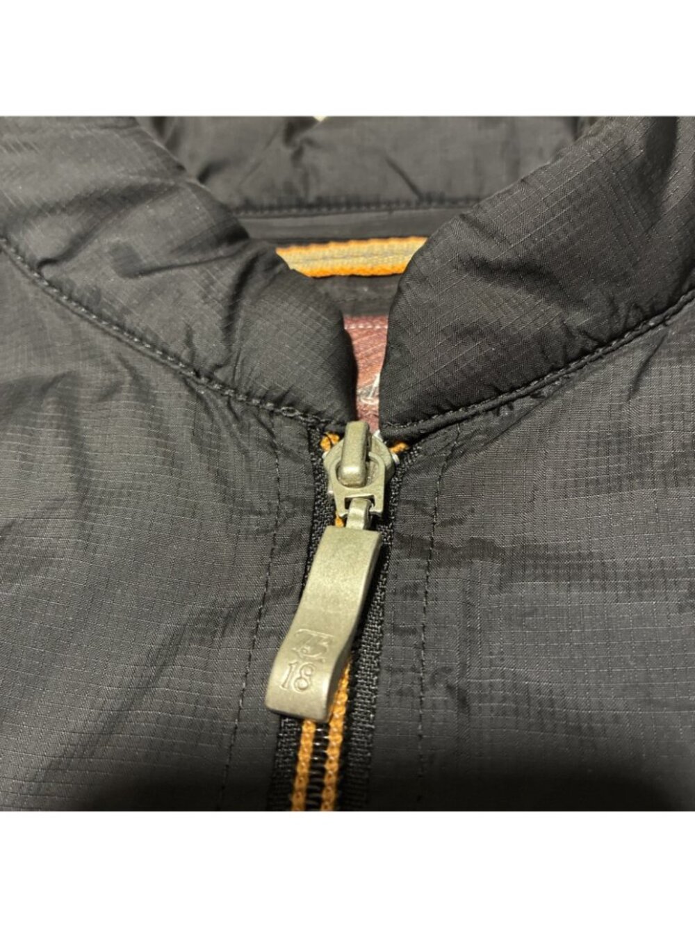 Tommy Bahama 18 Men L 1/4 Zip Pullover Jacket Windbreaker Black Golf 63-G5005